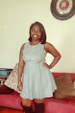 so this dress is amazing...i love that there are hidden pockets, I wish everything had hidden pockets in them. Fits perfectly, no need for a bra it holds everything up securely. - Meikisha D.
