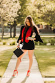 This was such an amazing dress for graduation pictures! I loved the material and the way it fit! I would have sized up for length but other than that, great quality! - Kaitlyn R.