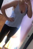 Love this top, ordered a LG (usually I wear a M top) because I wanted it looser and flower for summer... this ties in the back make it easy to customize the size so I'm glad i went bigger. It's so cute and I'll definitely wear it often! - Hillary C.