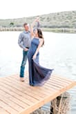 Got great and very flattering in my engagement pictures! - Madison M.
