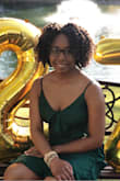 So my birthday is April 27th and I had plans to spend it in NYC, but that was canceled due to Covid-19. So I got on Pinterest to get ideas of what I could safely do at home and I saw ideas for a photoshoot. This is also my "golden" birthday so I knew I wanted gold a part of the color scheme. I absolutely love earth tone colors so I was just browsing the site and saw this dress. I love the style and texture. The color really popped against my skin. I didn't need a bra with this dress so that's a plus. It can definitely be a casual wear or dress it up for date night. - Amirah A.