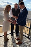 After having postponed our wedding due to Covid-19, we decided to have a private and intimate ceremony at my parents home on our original date. It's very fitted around the "belt", great quality and so flattering!! It fit the occasion perfectly! - Larissa