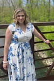 Like all the other reviews, I absolutely loved this dress and how it flows, but the bust is just... off. I wore a large that fit well in the waist (I wear a size 12 pants,) but my breasts just seemed completely exposed. The dress didn't conceal any of my bras that I tried on. I had to use 2 safety pins to cover myself up, and then it seemed like there wasn't enough fabric to cover them. I wear a 36/38 DD. It's just so off. Lulus needs to think about how to redesign the top since almost everyone is having issues. I hated how my chest looked in my family pictures. Hated it. - Ashley S.