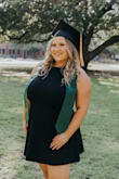 This dress was exactly what I wanted for my college grad pictures. I was reluctant to order it but once it came I was beyond impressed with the dress I received. The material is a little heavy but it's comfortable and very flattering on. - Chace H.