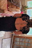Very flattering and fits true to size. I ordered a Medium. - Sarah A.