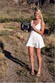 This dress is SO cute!! For reference, I am tall with super long legs and an athletic build, I was worried it'd be too short or too tight but the medium was perfect!! - Megan M.