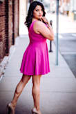 Beautiful dress. Great material. Very "Flowy".. would be great for any occasion.. casual or formal. - Jacobi B.