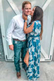 Such a pretty dress! Love the style! Was a little big up top but I just used some double sided fashion tape! - Haley R.