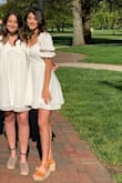This dress was perfect! It was a super light and flowy material and very comfortable. I loved the puff sleeves and skater style and wore it for grad photos. Would purchase again in different colors. - Selin Y.