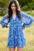 This is my favorite dress. I love the sleeves. This is super light weight and not too short. Such a fun and comfy dress. - Zoe F.