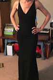 The material was great! It honestly fit exactly like I'd hoped. I'm wearing it as a bridesmaid and all the other girls loved it too. Can't wait to wear it for my brother and sister n laws special day. - Shae S.