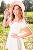 Bought this dress for my daughter's graduation pictures. It was cute and comfortable and came quickly even in the middle of a pandemic. - Barbie D.