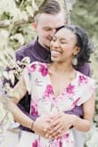 Words cannot describe how much I LOVED this dress. I used this dress for my engagement pictures and at first I was a bit nervous when purchasing because I know it would be kind of iffy to find colors for him, but we went off the colors from the flowers! It's so flowy and whimsical and the photographer LOVED it for all of the shots! I felt like a princess in it! The only thing was the chest is a deep V and you really have to have the chest to fill it! I had to pin mine at the top as to not show my bra but that's just me and my small chest! Thank you! - McKenzie M.