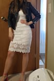 I ordered a small but was swimming in the top. I ended up wearing the skirt with different tops instead. - Melissa C.