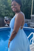 Wore this dress for Mother's Day and received  so many compliments. Dress fit perfectly and very lightweight. Definitely ordering again in a different color! - Cassie S.