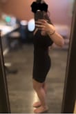 I am an S or XS in everything I've ever bought from Lulus (and it's a lot!). Especially dresses. This dress is flattering and great material, but wouldn't zip at the waist. I'm going to try a medium, but I'm disappointed. I'm 5'2" with an athletic body and booty. I feel like it would be short on taller women because it was short and tight on me. - Sofia S.