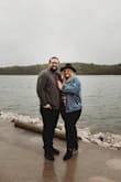 This hat was a perfect addition to a few of our engagement photos! - Jenna L.