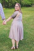 This dress fit perfect and sizing was just as expected. Really loved the material. Received so many compliments. Definitely recommend! - Charity R.