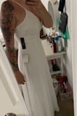 I absolutely LOVE this dress! Ordered it for my up coming wedding.. The quality of the dress is amazing especially for the price. Loved it so much I ordered another dress and some shoes. Shipping was quick too. Received my package in less then 2 weeks. Highly recommended this company - Kristy H.