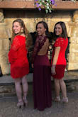 This dress is so nicely made and the color is beautiful! I wore this to a charity event and a wedding and got so many complements! My only con is I did have to get the dress hemmed cause it was sooo long, but it was worth it because I've worn it so much! - Katelyn C.