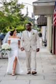 With all the bridal shops closed during the early COVID-19 shut-downs, I turned to Lulus for my wedding dress selections. I AM SO HAPPY I DID! Simple, classic, stretchy, yet form fitting all at the same time. I never pulled, tugged, or adjusted the entire evening. It was literally THE PERFECT dress for me. - Amanda G.