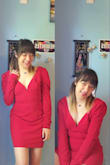 I love it so much I usually am a medium and a size 29 in jeans so they fit perfectly. I loved the red color the material is okay isn't very comfortable but I still love it for a night out. The sleeves are way too long and bunch up a bit on the arms but still cute and classy. Because of the uncomfortable material, it doesn't feel like 23$ the price I paid for it but I don't regret it.  I disagree with other viewers it doesn't fall off the shoulder at all - Amy W.
