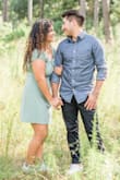 I love this dress! It's lightweight and comfortable. I should have gotten a medium, but the large worked. The top back/side was a little more puffy than I like, but it wasn't too bad. The length is perfect! - Kristal A.