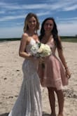 This dress is absolutely perfect! The material was forgiving and it really helped give me some curves in the right places (which I usually don't have). Great price - great deal! I highly recommend! - Cassidy R.