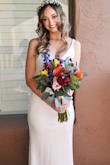 I had to postpone my big destination wedding for 5/30/20, but we decided to elope on our original date in the desert last minute. I had ordered a dress on bhldn but the shipment kept getting delayed, luckily I ordered this dress and it came in within a week! It was absolutely beautiful and I didn't need any alterations. My one complaint is that you can see underwear lines with it and I tried to find spanx to wear with it, but you could still see the outline so I just didn't wear anything under it and it looked fine. I highly recommend for anyone on a budget or having an intimate wedding in the near future! A lot of people thought it was my original wedding dress and I got a ton of compliments. - Paige W.