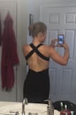 This dress is gorgeous! I wear between a XS and S and got the XS. It's snug, but still fits well. I'm a more athletic build, and the straps lay over my shoulders quite tightly, but it helps provide more support in the front so I don't need a bra. This dress is so flattering, the fabric is thick and good quality, and the cut is so beautiful. - Shannon M.