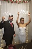 We decided to get married last minute and 4 days prior, I ordered my dress. Taking the chance, but was worth it. Felt pretty, secure and comfortable. Loved my husband's reaction when he saw me walking down the stairs after 4 kids and 18 years together. - Iris C.