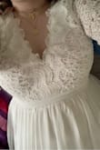 I got this dress as a last minute dress for my grad 3 weeks before the event. I was super nervous it wouldn't show up and stressed immensely that COVID would prevent me from receiving it in time. As a first time purchaser, I was also scared it wouldn't fit. It did, it also showed up two days before my graduation, just on time. I think it's very accurate to the pictures and I recommend it. Only downside was that the shipping I had to pay on it when it arrived at the post office was $50, don't know why that happened but I'd say it was worth it. - Izabelle S.