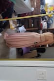 Definition of modest in the front, flirty in the back! I love strappy designs, so I couldn't resist not buying it. Was worried about the straps digging into the back fat, but it doesnt dig at all and looks extremely flattering. Ended up getting both the peach and the yellow cause I couldn't decide. The peach is definitely more pink in person than the picture. Got no where to wear these but still cute though! - Amy C.