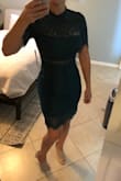Love this beautiful green color! Originally ordered a small. I'm usually a small or medium in Lulus. But surprisingly had to exchange for an extra small. The XS fits perfect! Excited to wear this dress! - Heather S.