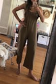 I love this jumper! it is very loose with a low crotch but it is supposed to fit that way. its a great cover up for going to the beach cause it is a sort of linen type fabric that is cool and airy. overall, super comfy and casual! - Lindsey J.