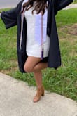 Wore it for my high school graduation and truly fits like the picture. 10/10 recommend. - Anjali B.