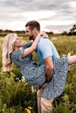 I purchased this dress for a couples photo shoot! I loved it so much and got so many compliments. It was flowy in all the right places. I had it hemmed about an inch because I'm short and was wearing a short heel. - Cori G.