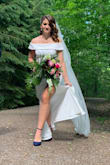 This dress was perfect, fit very well and came in on time. The customer service i received from the company was amazing and i will buy from them more often. This dress was of good quality and people thought i had paid hundreds for it. Perfect dress for any formal occasion. - Kyla A.
