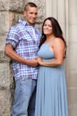 Loved this dress! If your bigger chested however i would order one size up. I am typically a small in most things but ordered a Medium in this dress and it almost didnt cover the side of my boobs enough. The flow of the bottom of dress was perfect for our 2 year wedding anniversary photos. My shoes were from lulu too The color is just beautiful! - Jamie S.