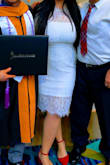 I wore this dress to my husband's graduation ceremony. I got tons of compliments all day long and mostly from strangers! The fit was perfect and comfortable. I sometimes struggle to find bodycon dresses that fit my bust. This one was wonderful and I will probably order in more colors!! - Melissa M.