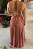The straps are a little long and the dress is long but it's so gorgeous and so perfect for my wedding! Ordered it as a bridesmaid dress and the fabric is expensive feeling and amazing and absolutely worth the price! - Sarah N.