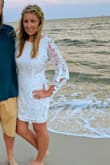 I think it's supposed to be form fitting. I usually wear a medium but ordered a large just because I didn't want it too tight. It was perfect. Super cute. - Nikki B.