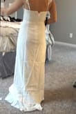 There's nothing good about this dress. Fit too large, the straps are terrible, and it's way too long. It actually had a train it was so long. It came all wrinkled too! Just not flattering, whatsoever! - Sydney W.