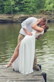 I used this dress for my small wedding ceremony and it was perfect. So simple yet stunning. Very happy with this dress. - Rachel M.