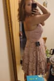 Dress for events. I really liked the dress. Sits well on the body. The dress is a bit heavy - OREL V.