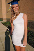 I was worried about buying this dress in a small because of my height but it is a perfect fit and not too short! - Ashley S.