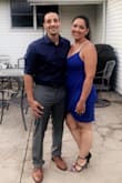 Purchased this dress for my friends backyard wedding and LOVED it. Hugged all the curves and was true to size. A bit short in the front though; when I sat I kept tugging to make sure I wasn't flashing anyone. But loved loved loved it and got several compliments on it! - Natalie A.