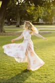 I LOVE this dress! It was so beautiful and I felt gorgeous in it! I wore it for my engagement photos and it turned out so well! - Elysse S.