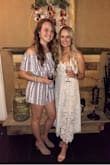I work this dress for my bridal shower and it was PERFECT! I received so many compliments and it was long enough I didn't have to worry about flashing anyone during gift opening - Cierra A.