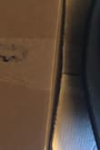 This came in a tiny box. It was crammed in. Of course, once I pulled it out, it was super wrinkled. I returned it and asked for a refund. - Lillian J.